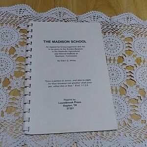 3 for $10 book sale! Seventh Day Adventist - The Madison School